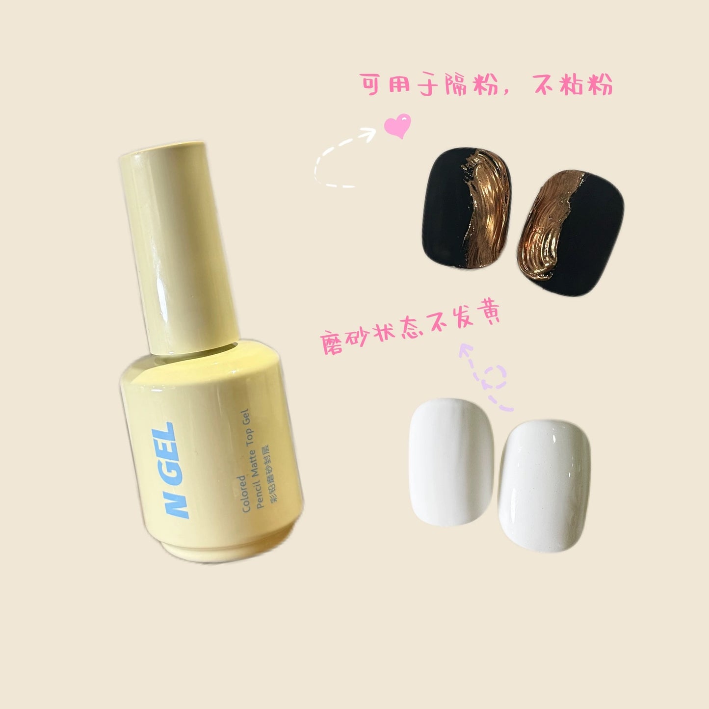 NGEL Color Pencil Matte Top Coat